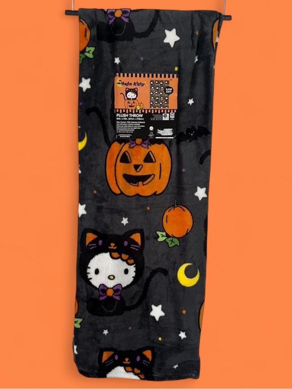 Sanrio Hello Kitty Halloween Throw New